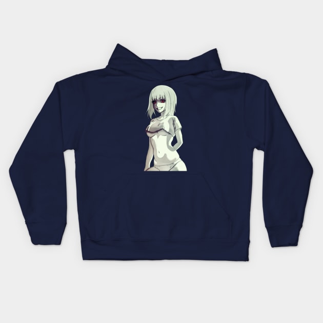 Gesugao girl Kids Hoodie by Dwimmermorc